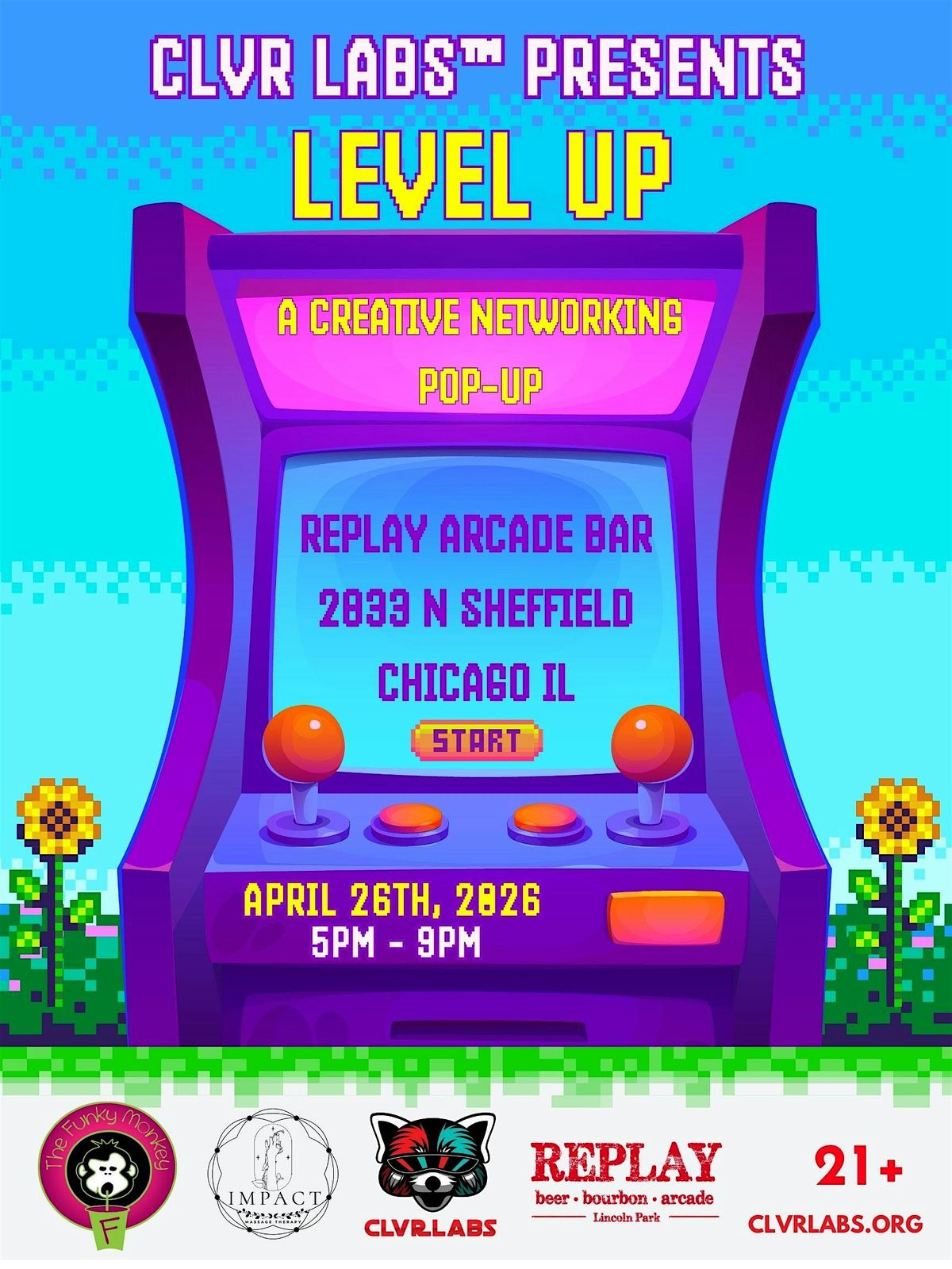CLVR LABs\u2122 Presents LEVEL UP: A Creative Networking Pop-Up