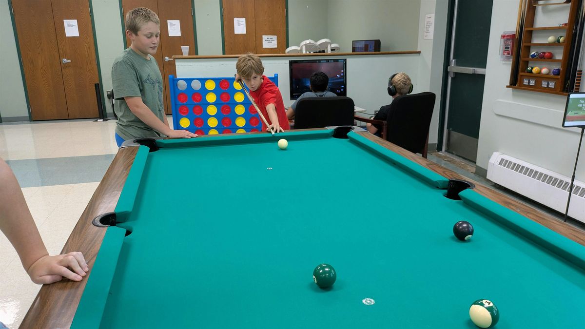 Billiards Lessons at the Teen Center