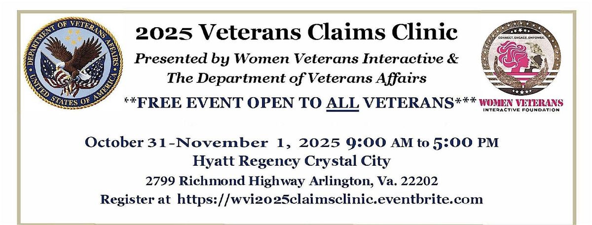 WVI Foundation & Dept. of Veterans Affairs Annual Benefits Claim Clinic