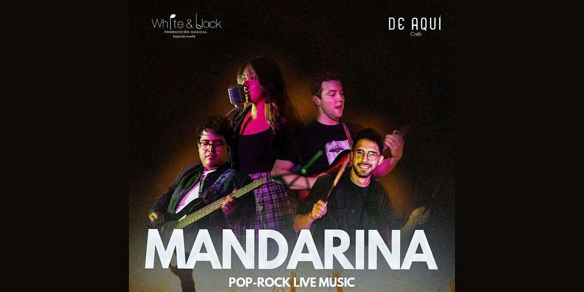 Mandarina Pop-Roock Live Music