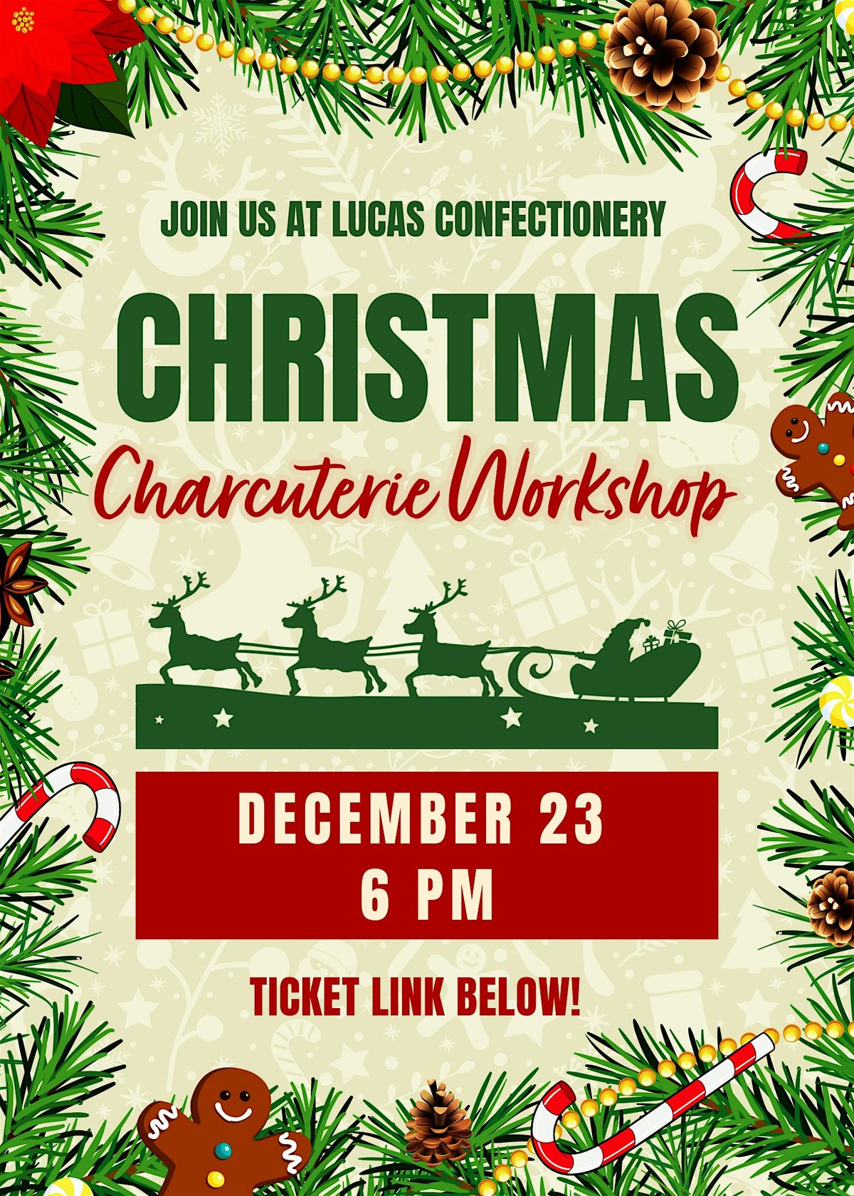 A Very Gouda Christmas: Charcuterie Night at Lucas Confectionery \u2728