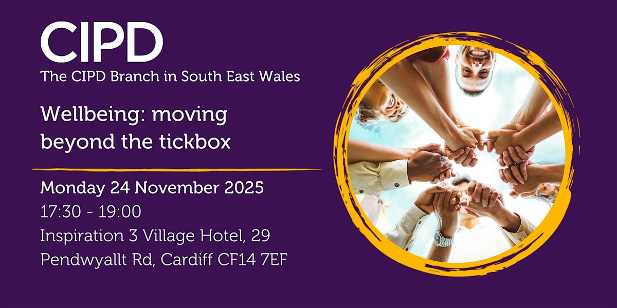 Wellbeing: moving beyond the tickbox