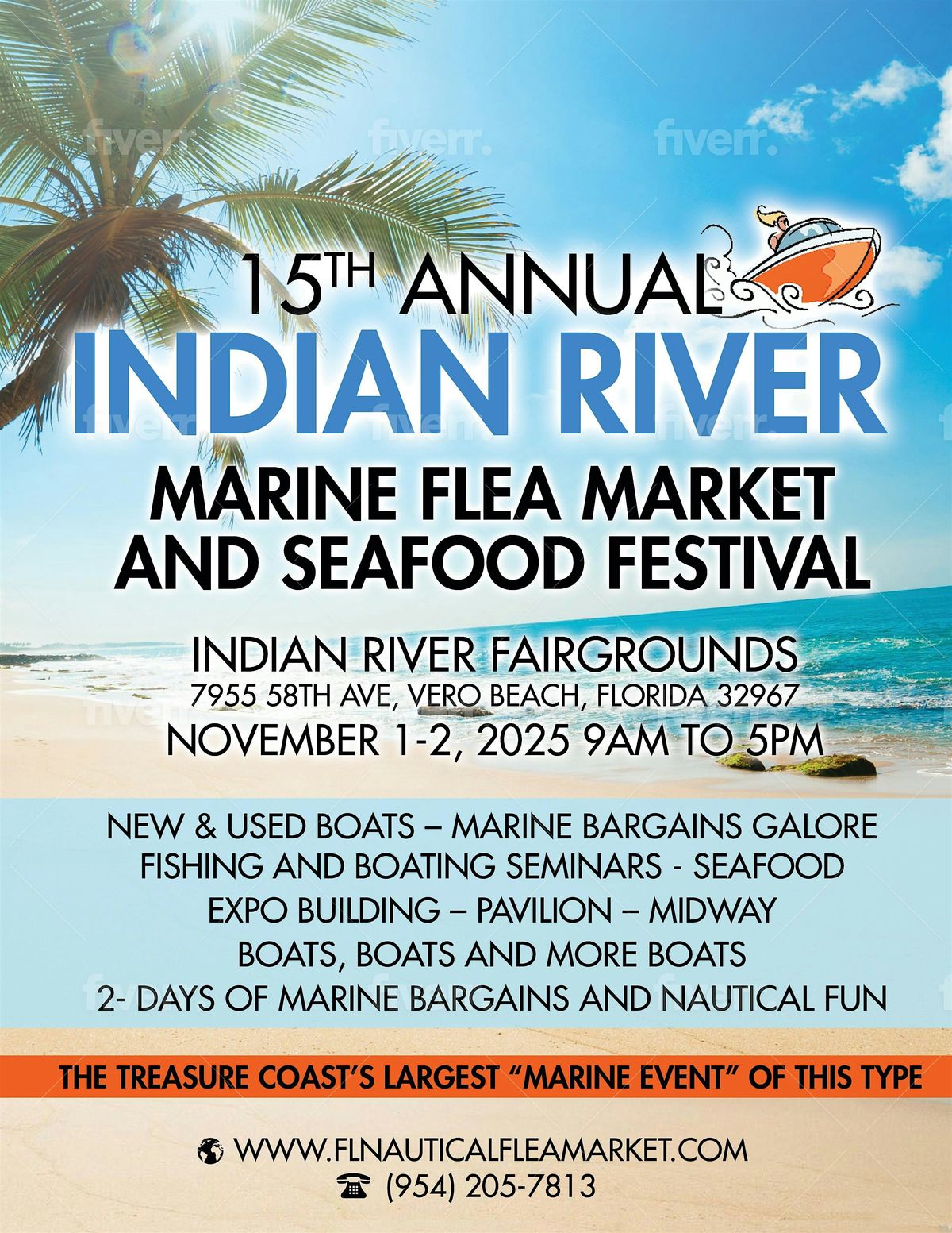 17th Annual Indian Marine Flea Market and Seafood Festival