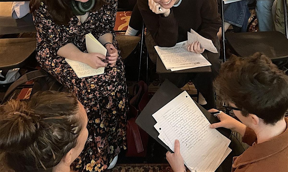 Six-Week Creative Writing Workshop (Mondays)