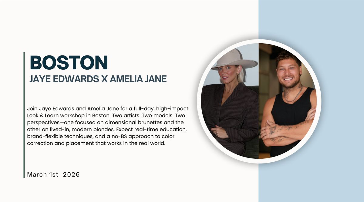 Jaye and Amelia - Boston March 1st