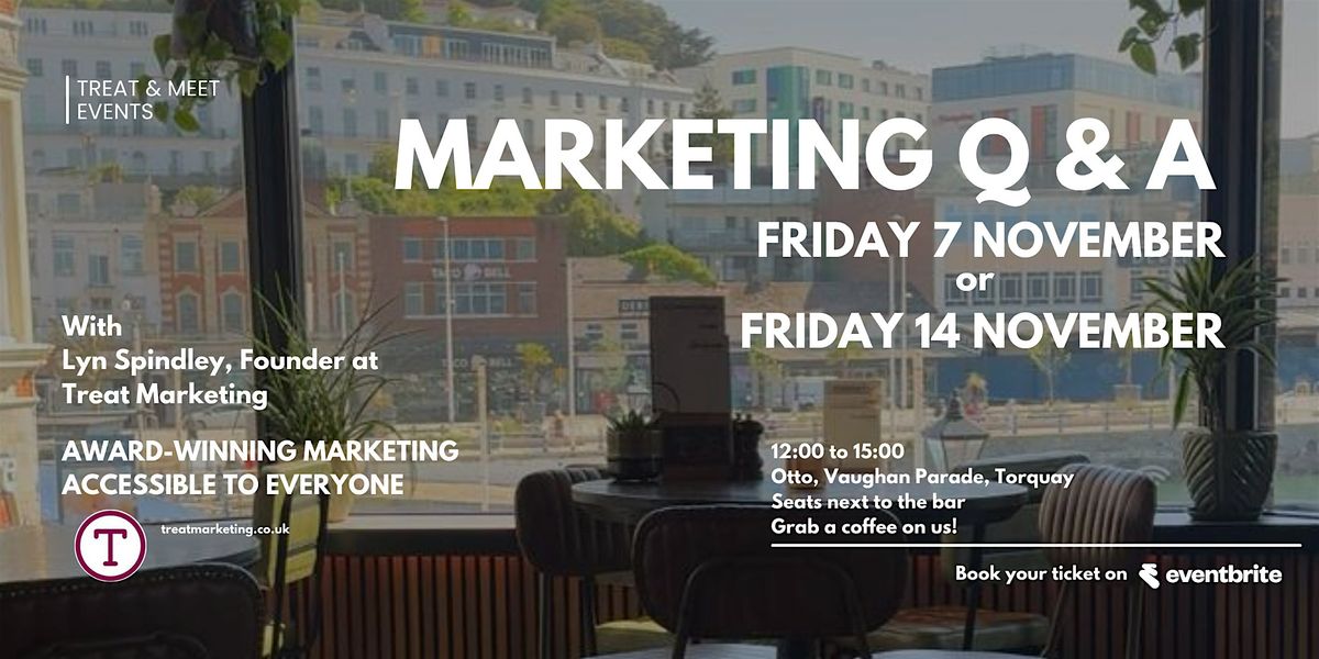 Your marketing questions, answered.