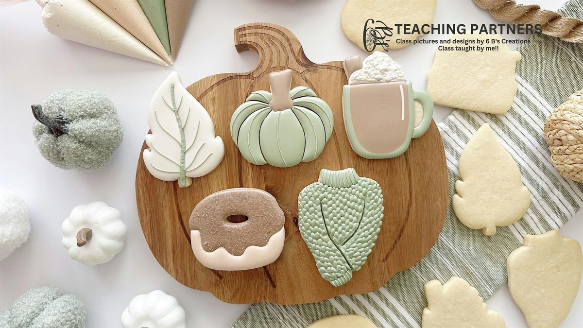 Cosy coffee cookie decorating class