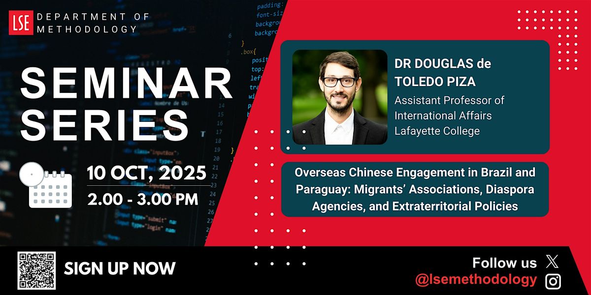 Department of Methodology Seminar Series