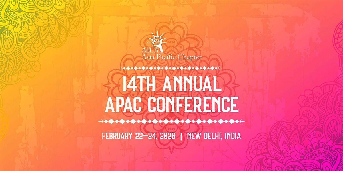 14th Annual APAC Chapter Conference