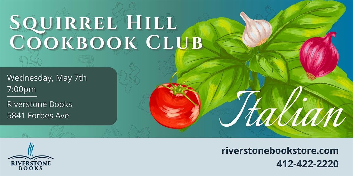 Squirrel Hill Cookbook Club - May