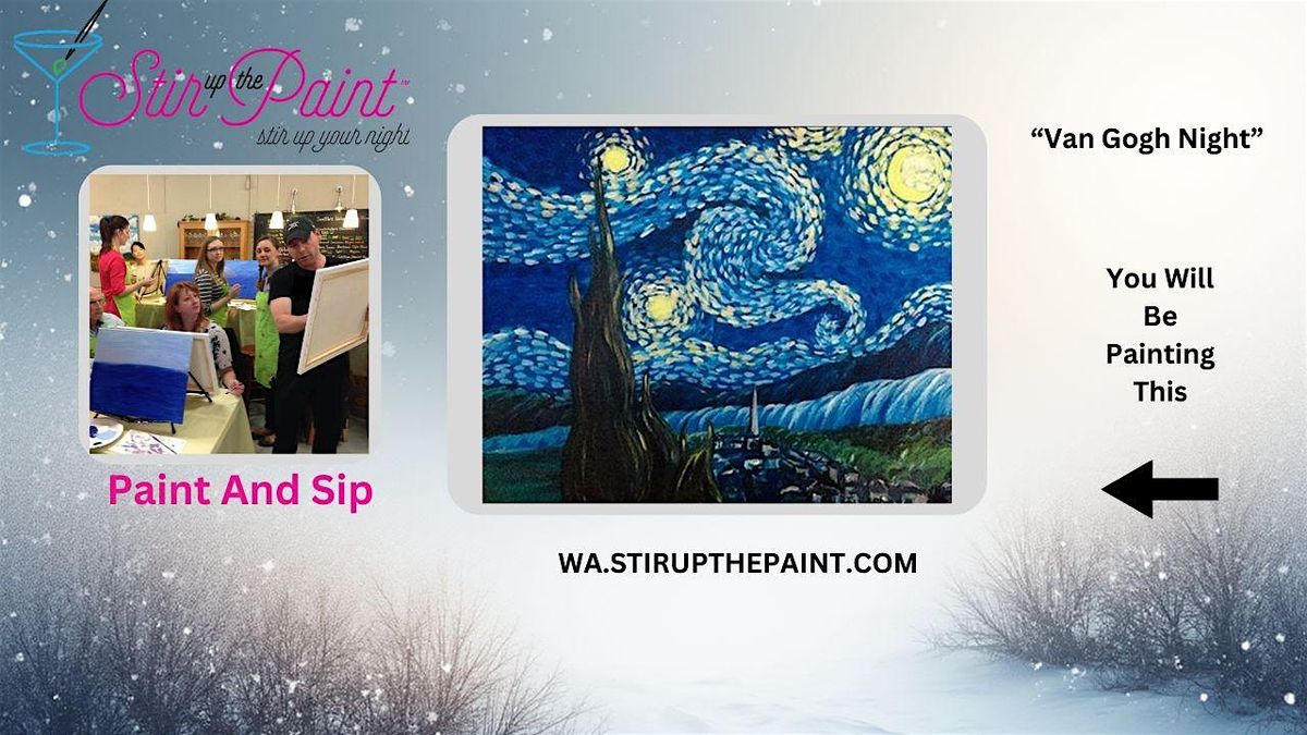 West Seattle Paint and Sip, Paint Night (Wine Included)