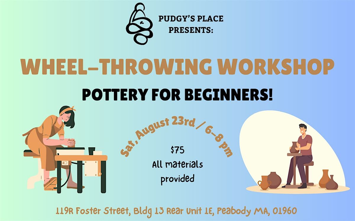 Pottery Workshop - Wheel Throwing! (8\/23; 6-8pm) Craft Art Night!