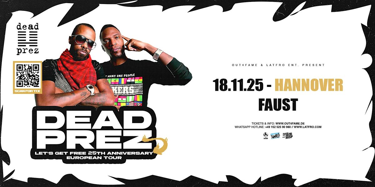 Dead Prez Live in Hannover - Faust