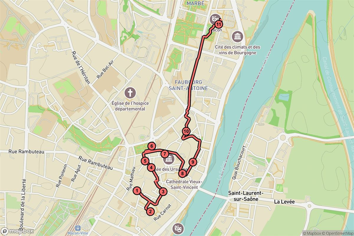 M\u00e2con Audio Tour: Echoes of History in Parc Nord\u2019s Heart