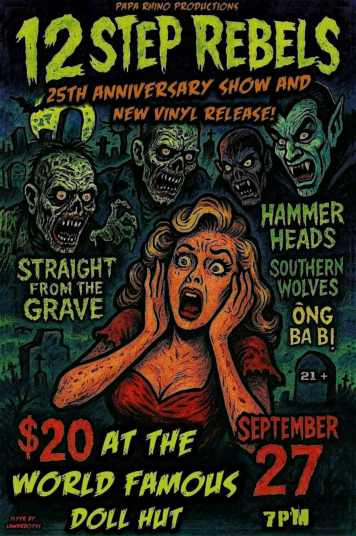 12 Step Rebels 25th Anniversary Show