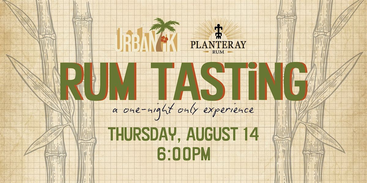 Rum Tasting