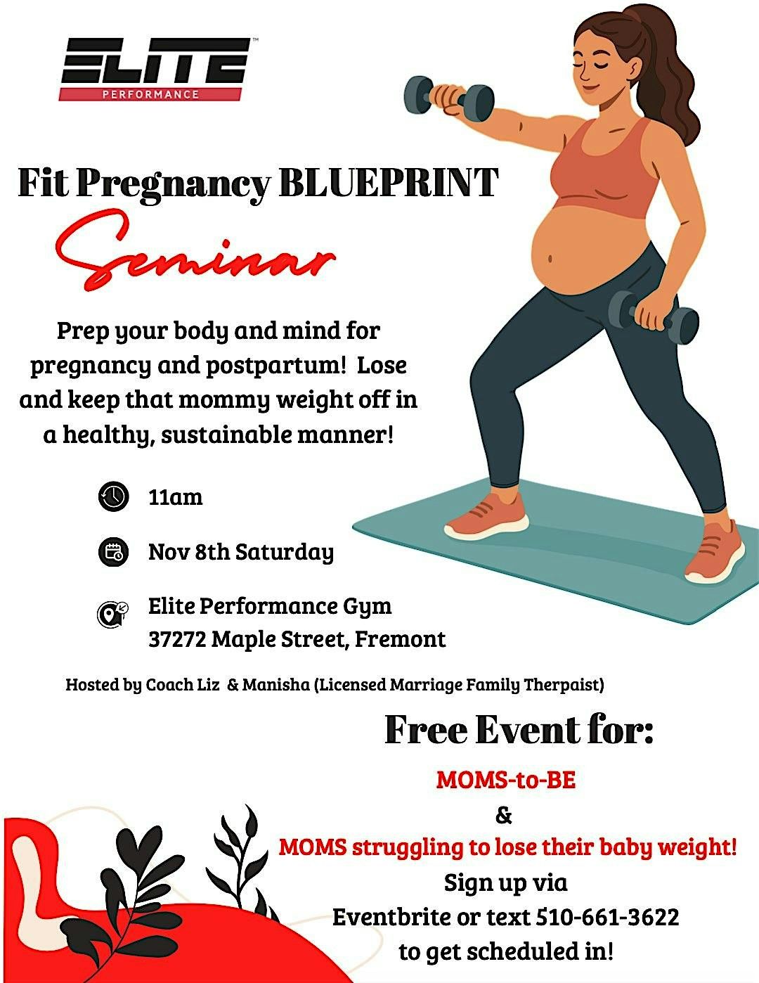 Fit Pregnancy BluePrint Seminar!