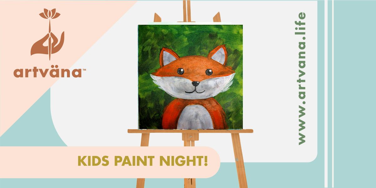 Artvana Kids & Family Sip & Paint at Cranes Castle in Bremerton July 2025