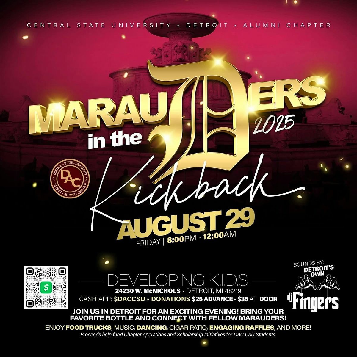 Marauders in the D Kickback