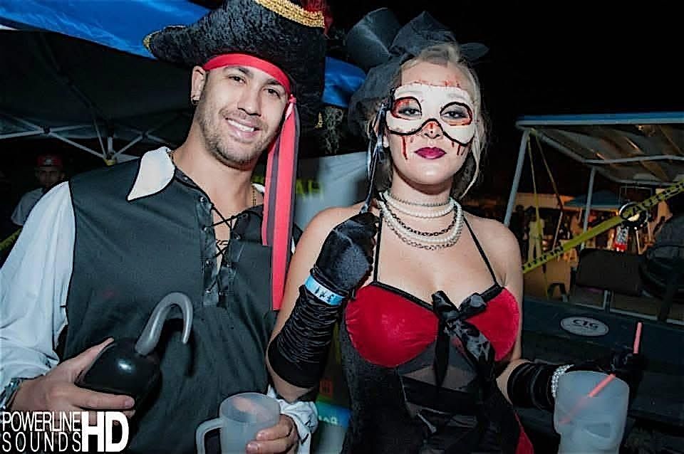 PIRATES OF D' CARIBBEAN HALLOWEEN BOAT RIDE