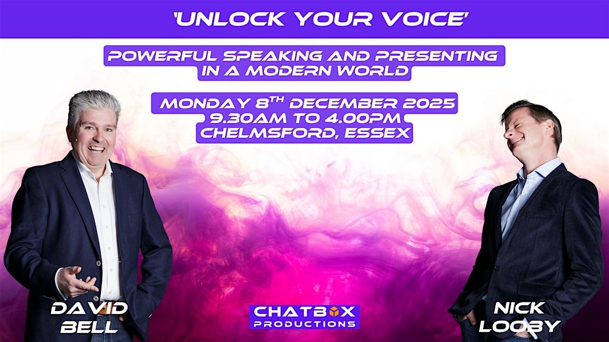Unlock Your Voice Masterclass