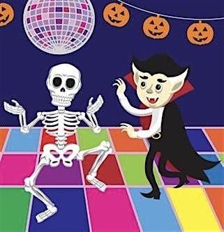 Spooky time kids Halloween party