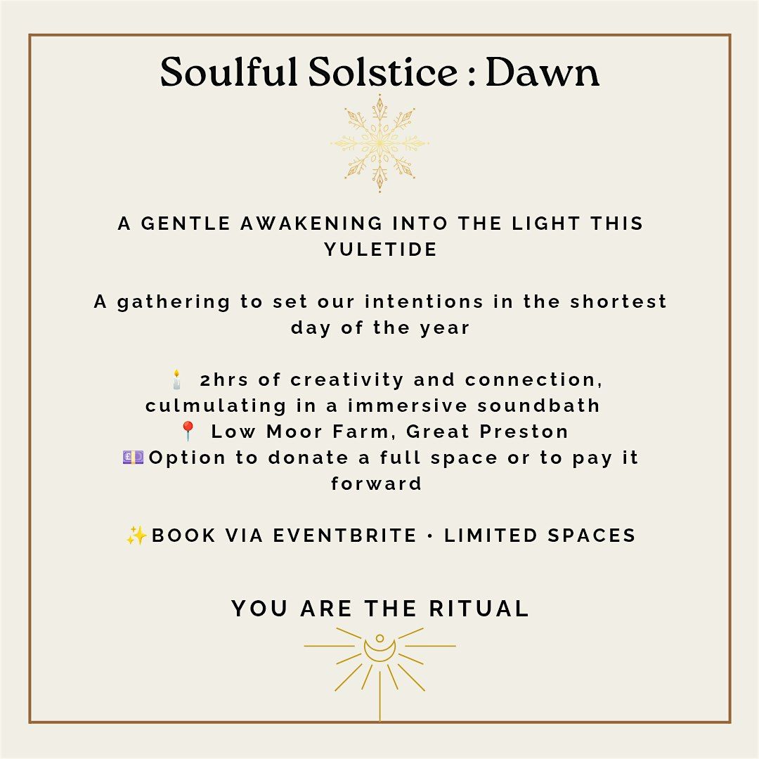 Soul Series:Solstice Dawn