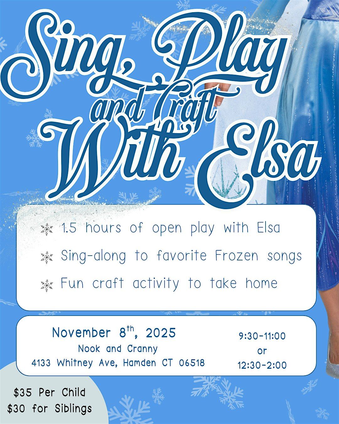 Sing, Play, and Craft with Elsa