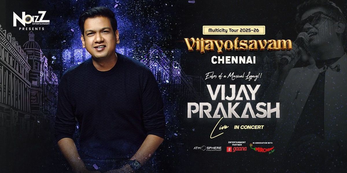 Vijay Prakash Live in Chennai