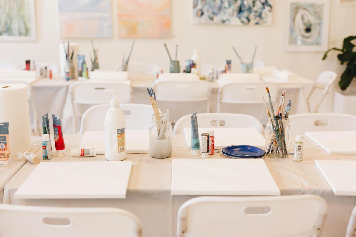 Sip n' Paint at the Kim Hovell Studio