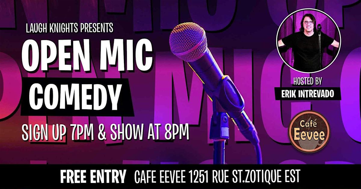 LAUGH KNIGHTS PRESENTS: SHOW UP SIGN UP NOVEMBER EDITION