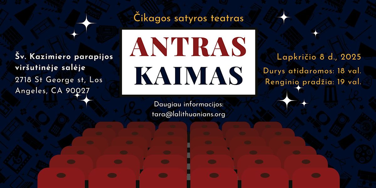 Satyros ir humoro  grup\u0117s  "Antras Kainas"  pasirodymas Los And\u017eele