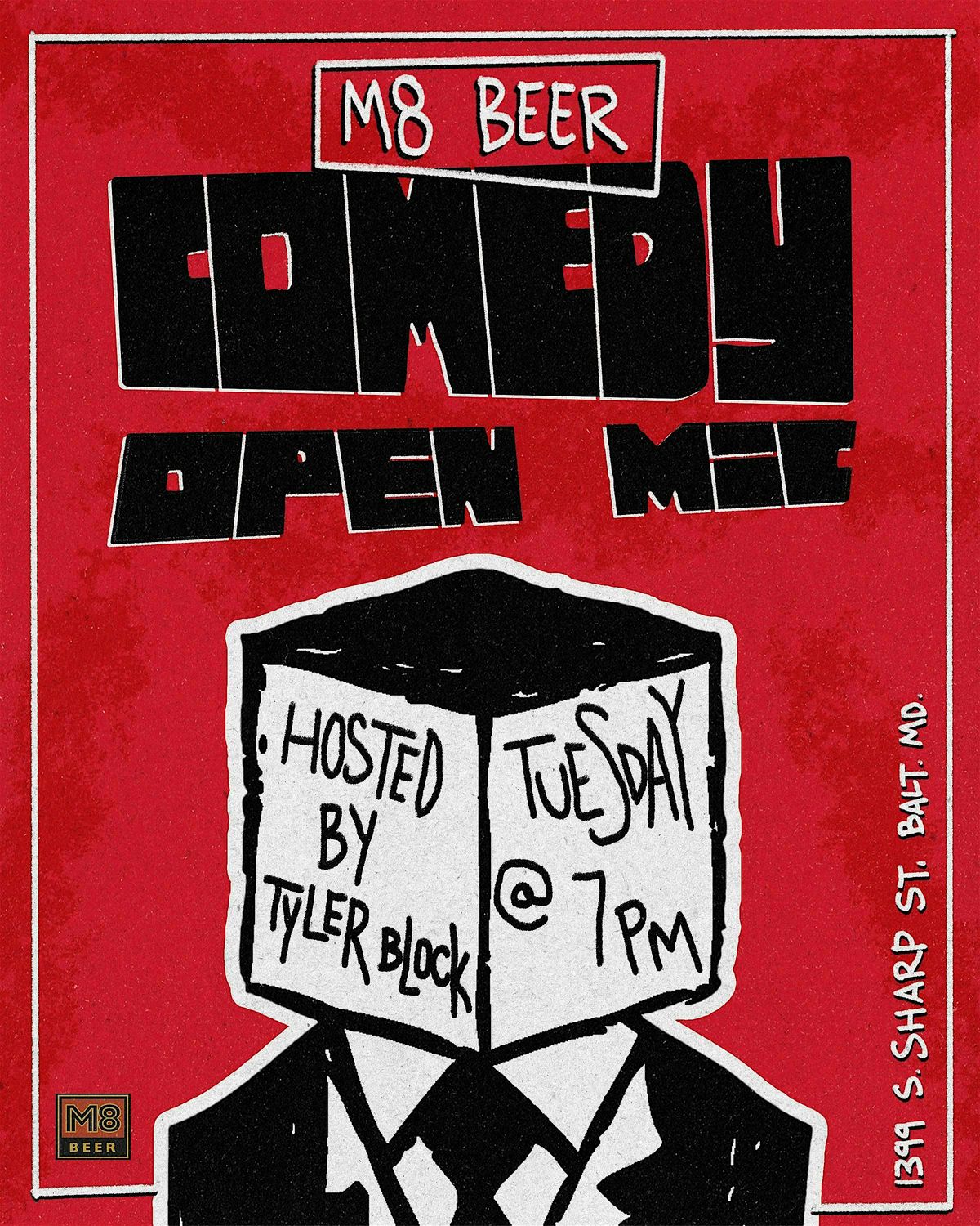 M8 Beer Comedy Open Mic