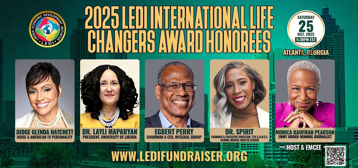 10th Annual LEDI International Life Changers Awards & Fundraising Gala