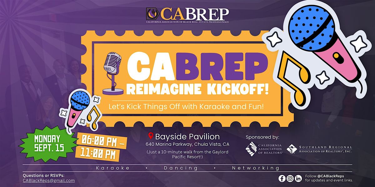 CABREP REimagine! Kickoff!