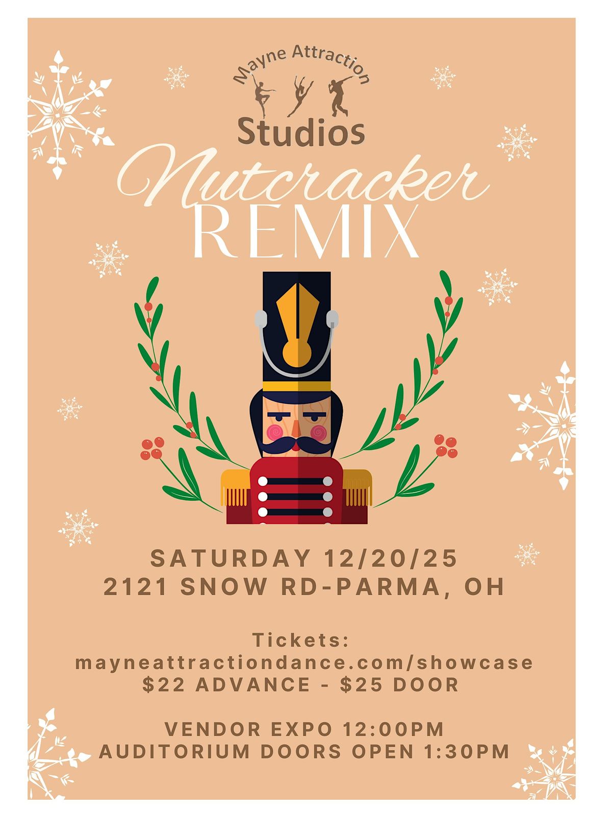 Mayne Attraction Studios Nutcracker Remix '25 Holiday Showcase