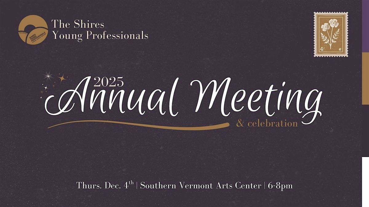 SYP Annual Meeting and Celebration