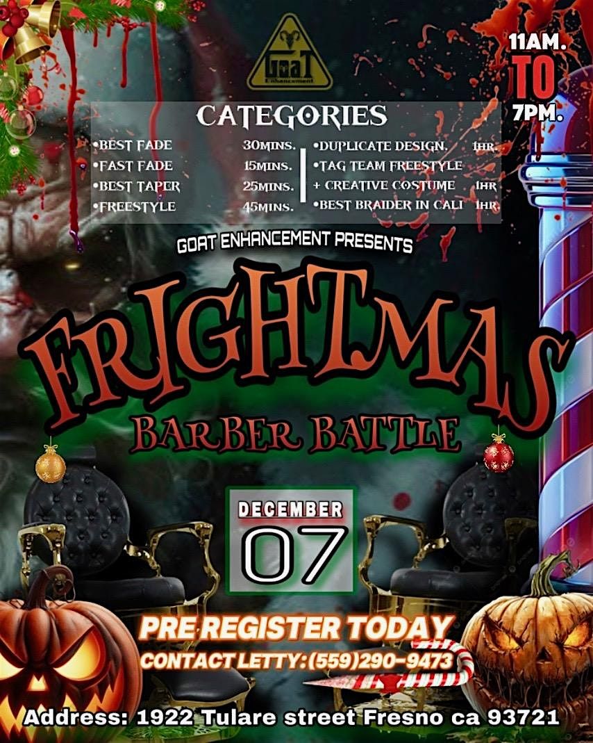 FRIGHTMAS BARBER BATTLE