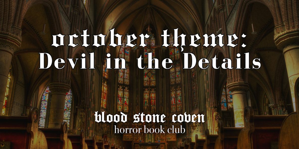 Blood Stone Coven: Horror Book Club
