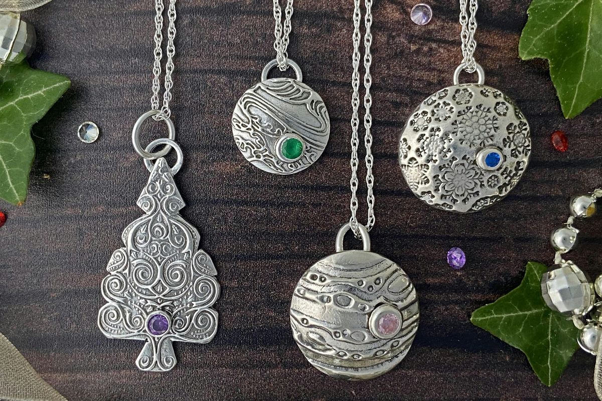 Jewellery Workshop - Silver Clay Christmas Gifts  -  Tuesday 9th December