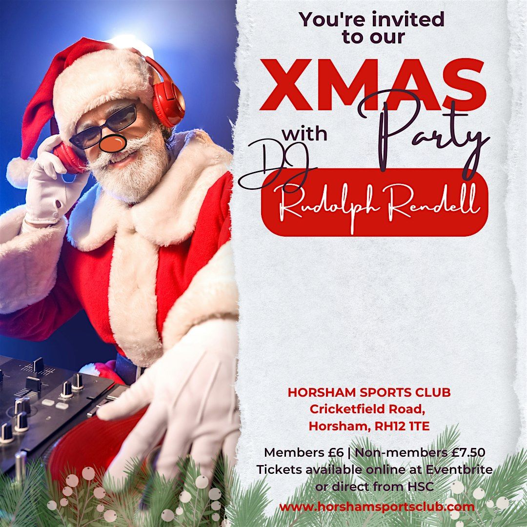 DJ  Rudolph Rendell's Xmas Party 2025