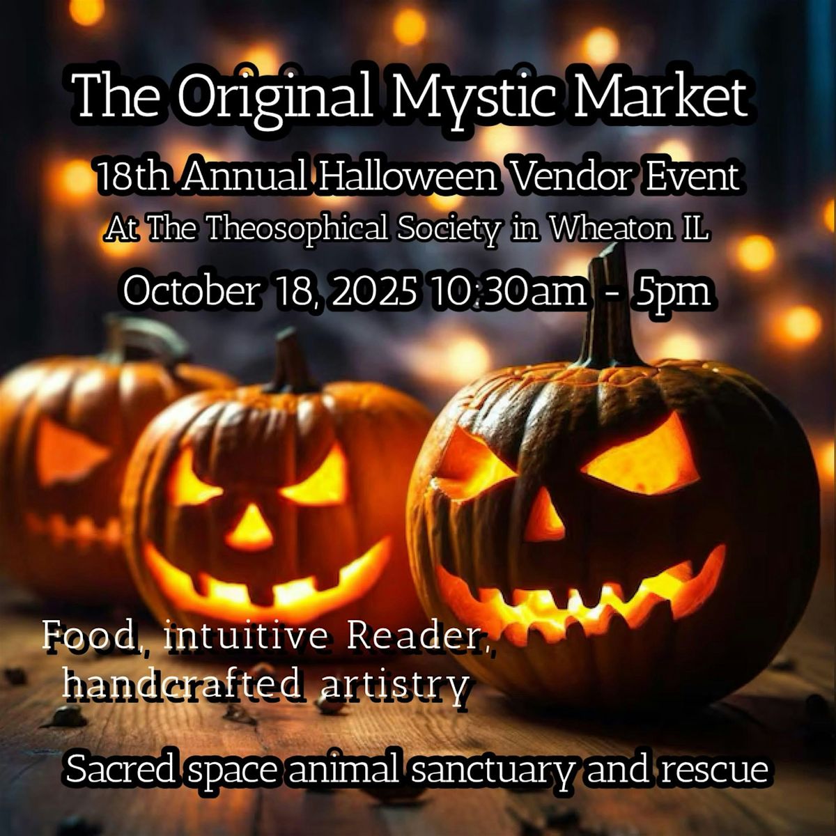 18th Annual Halloween Mystic Market 2025