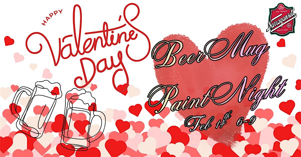 Beer Mug Painting at Narragansett Brewery