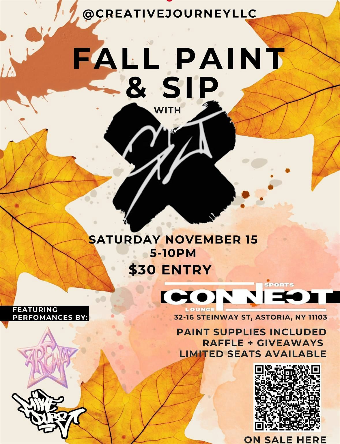 Fall Paint & Sip With CJ