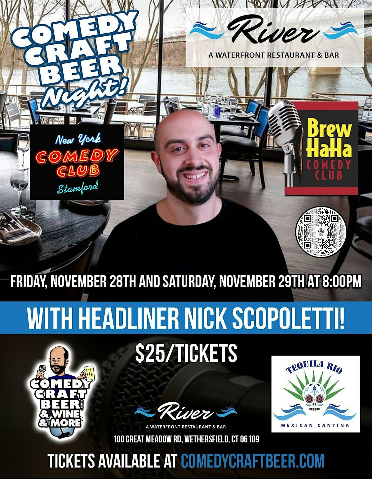 Comedy Night at Brew Ha Ha at River