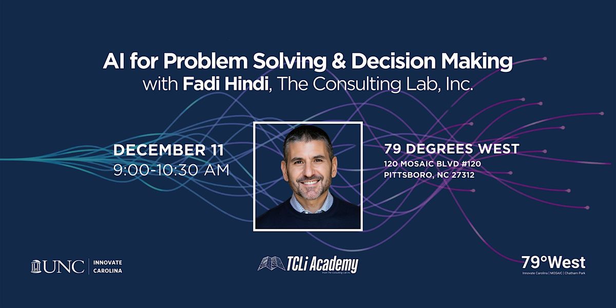 AI for Problem Solving & Decision Making
