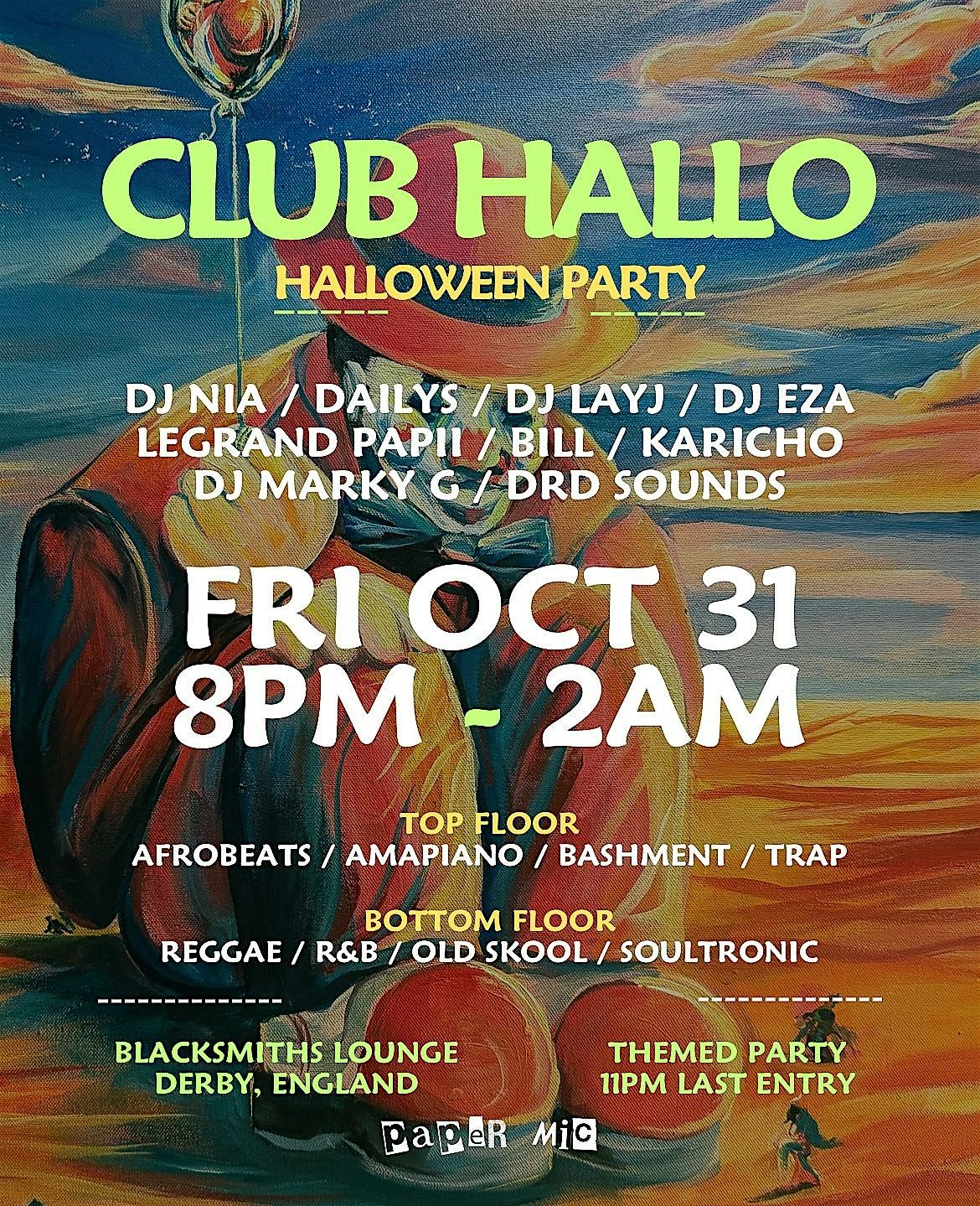 CLUB HALLO (halloween party)