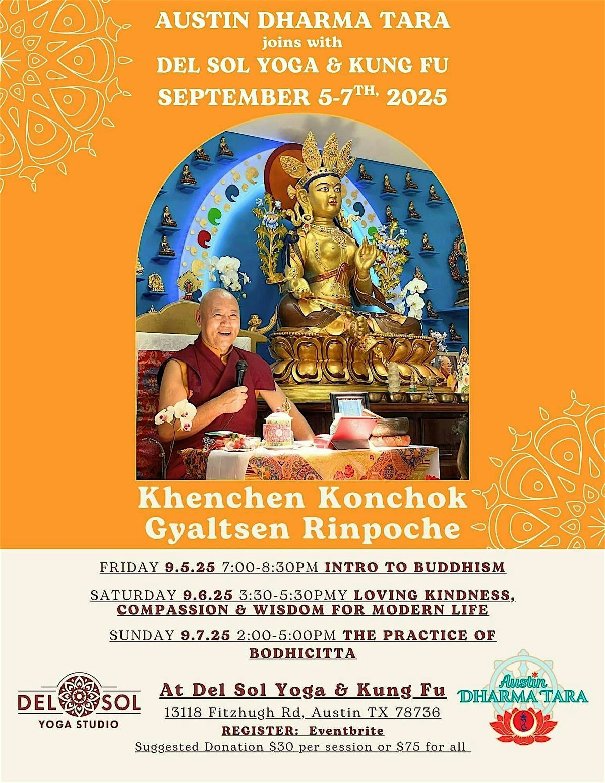 Loving Kindess, Compassion & Wisdom for Modern Life with Khenchen