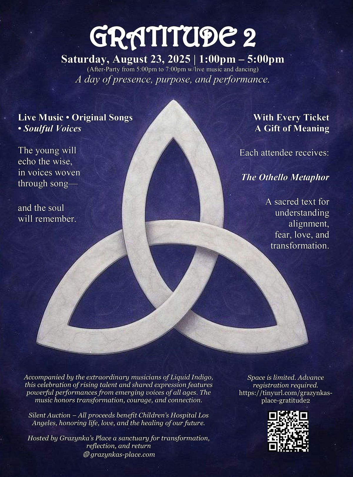 Gratitude 2 \u2013 A Flip Point Gathering of Music, Meaning, and Motion