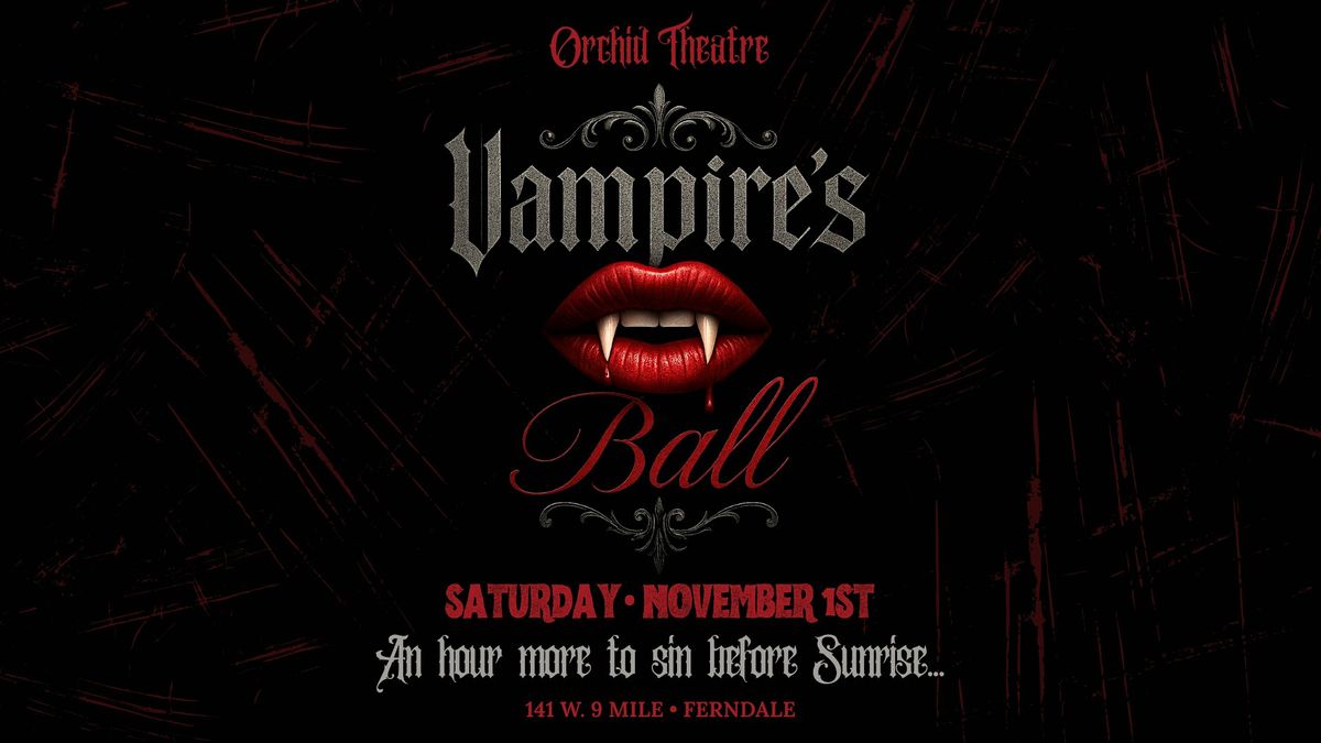 Vampire's Ball - Ferndale's Biggest Halloween Dance Party